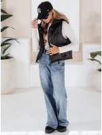 CEDAR dámská prošívaná vesta černá FashionStreet TY3780 CEDAR dámská prošívaná vesta černá FashionStreet TY3780