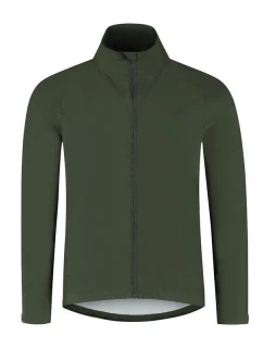 Běžecká bunda Rogelli ESSENTIAL zelená XL