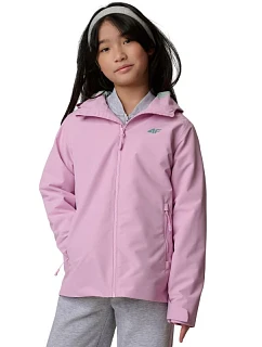 Dětská bunda 4F U0959 světle fialová 4FJWSS26TTJAU0959 52S