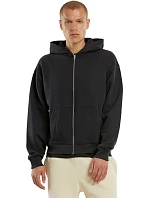 New Morning Studios NM 013 Těžká unisex oversize mikina s kapucí 57.0013 black
