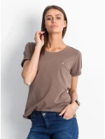 Tričko RV TS 4838.73P hnědá