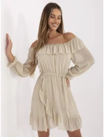 Šaty TW SK BI 1203.72P světle béžové