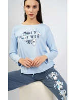 Dámské pyžamo dlouhé Veronika Dámské pyžamo dlouhé Veronika