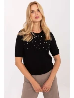 Svetr s krátkým rukávem  model 216755 Factory Price