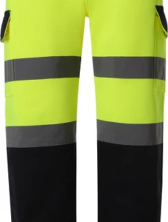 Yoko HV 016T Hi-Vis Tepláky 79.016T hi vis yellow/navy