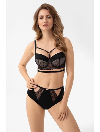 Gorsenia F003 Kalhotky Joy černé M-3XL