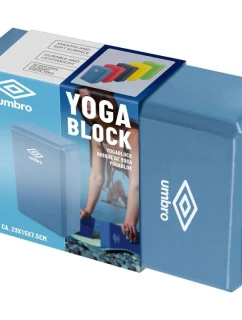 CVIČEBNÍ BLOK JÓGA PILATES FITNESS UMBRO MODRÁ