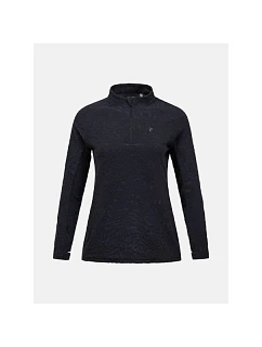 Dámská mikina PEAK PERFORMANCE W Discover Midlayer, černá