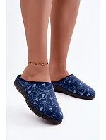 Dámské pantofle s vzorem Inblu ET000041 Tmavě modré