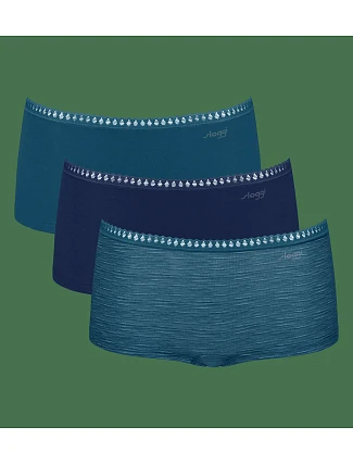 sloggi GO Crush Short C3P - Turquoise - SLOGGI Turquoise - SLOGGI