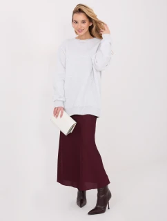 WT BL mikina A1047.69 světle šedá