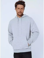 Pánská šedá mikina FashionStreet BX5019 Pánská šedá mikina FashionStreet BX5019