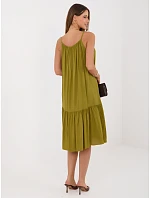 Šaty IR SK 6816.16P olivově zelené