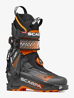 Ski-touringové boty Scarpa F1 LT – karbon/oranžová