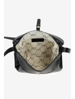 Kabelka Pošťárka s drobným reliéfem NOBO BAG5780-M20 Černá