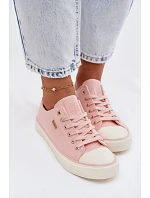 Dámské Nízké Tenisky Růžové Big Star TT274776