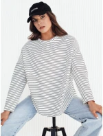 Dámská oversize mikina PEILLE bílá FashionStreet RY2364