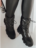 Dámské sněhule SNOBOOT černé FashionStreet ZY0548 Dámské sněhule SNOBOOT černé FashionStreet ZY0548