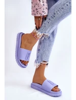 Dámské pantofle Big Star LL274431 Světle fialová Dámské pantofle Big Star LL274431 Světle fialová