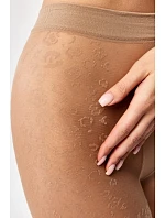 Tenké punčocháče - vzor LEONIA