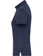 Daiber JN 1805 Dámské pracovní elastické bio polo - Solid 02.1805 navy