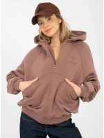 Mikina NS BL NS2566.15 hnědá