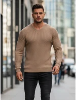 Pánský hnědý svetr WX2306z