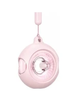 Růžová bezdrátová sluchátka Vention ve tvaru koblihy BT 5.3 IPX4