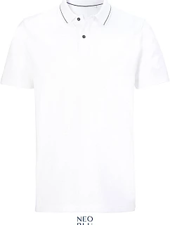 NEOBLU Orel Unisex piqué polo z těžké bavlny 24.4337 optic white