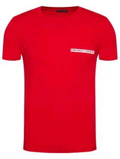 Pánské tričko 111035 1P727 06574 červená - Emporio Armani