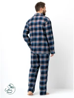 Pánské pyžamo Key MNS 431 B25 délka/r 3XL-4XL na zip