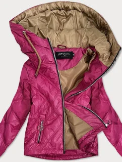 Růžová lehká dámská bunda (BH2004)