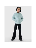 Dívčí péřová bunda se syntetickou výplní 4F 4FJWSS25TDJAF515-47S