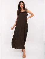 Šaty MI SK A6412.68 tmavě hnědé