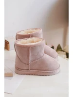 Dětské Zateplené Sněhule Růžové Gooby