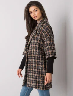 CHA coat PL 0466.05X šedá černá