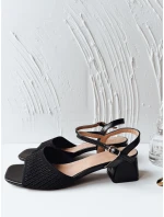 Dámské sandály OLYMIRA černé FashionStreet ZY0952