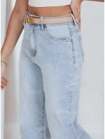Dámské široké modré džíny FashionStreet UY2820