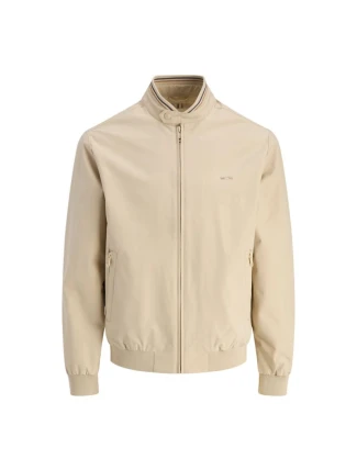 Jack&Jones pánská bunda JPRBLUBRAD BOMBER JACKET SN 12273393 WHITE PEPPER