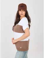 Halenka RV BZ A1214.89 bílo-hnědá