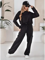Dámský teplákový komplet CHARM black FashionStreet AY0957