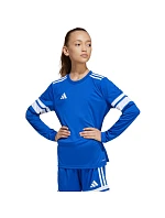 Adidas Squadra 25 dětské tričko s dlouhým rukávem modré JJ0046