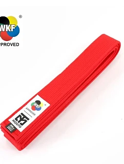 Červený opasek ke kimonu – MTX Karate WKF | MOOTO