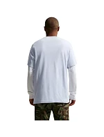 Pánské tričko Nike Nsw Tee Icon Swoosh modré DC5094 408 pánské Pánské tričko Nike Nsw Tee Icon Swoosh modré DC5094 408 pánské