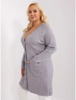 Dámský svetr PM SW PM 3732.10 šedý - FPrice