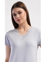 Dámská noční košile s krátkým rukávem Winter