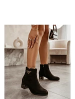 Dámské boty na podpatku na zip model 231681 Solea