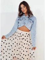 Dámská džínová bunda SHOLIN modrá FashionStreet TY4168