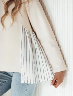 Dámská mikina FUNIL béžová FashionStreet BY1271