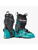 Dámské skialpinistické boty Scarpa GEA – smaragdově zelené/černé Dámské skialpinistické boty Scarpa GEA – smaragdově zelené/černé